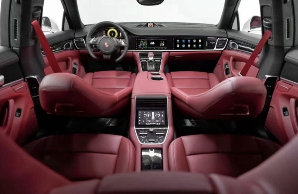 Модификация салона Porsche Panamera 2010-2016 в 2023